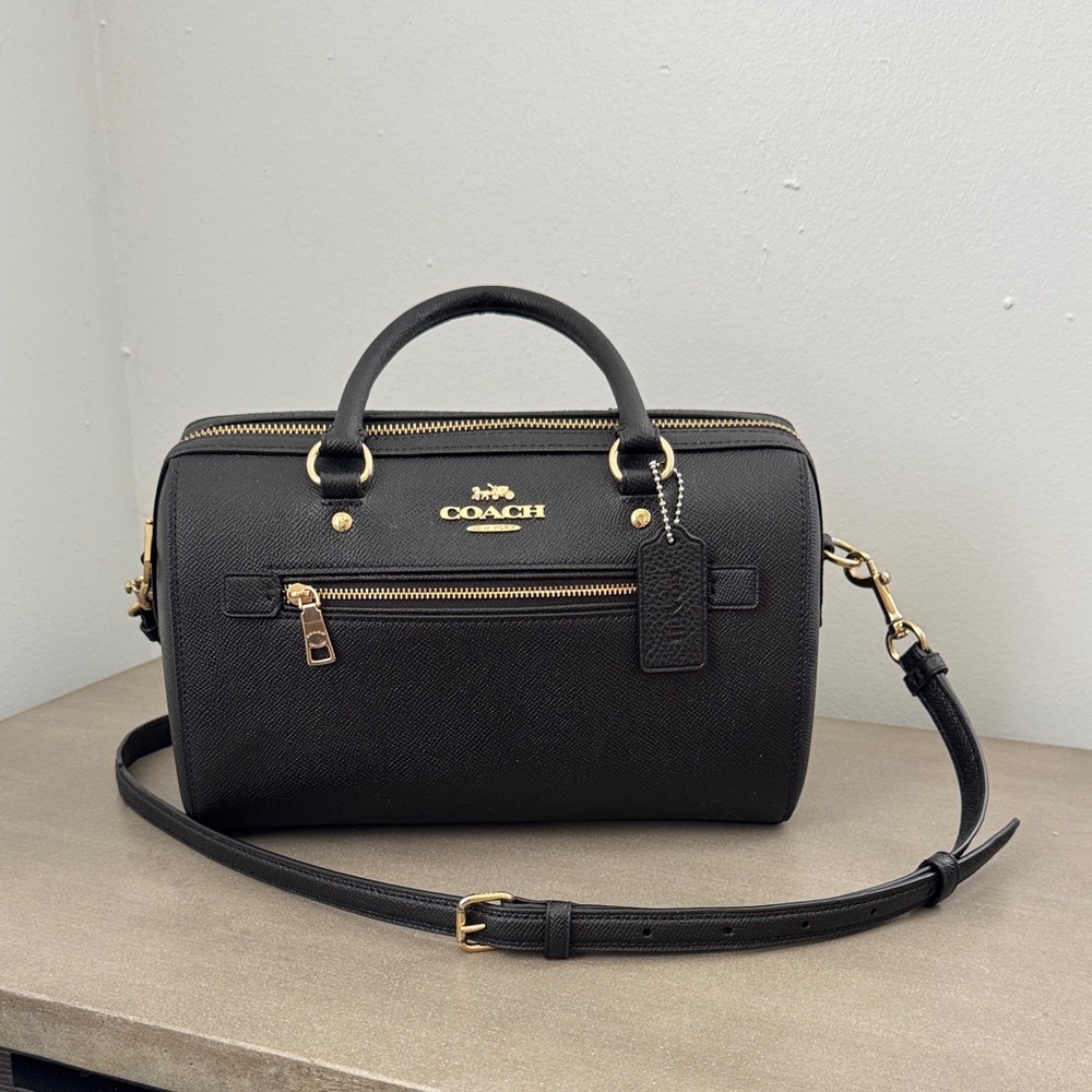 Coach Rowan Leather satchel Women's Bag